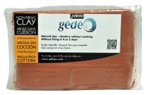 Pebeo Gédéo Self-Hardening Clay 1,5 kg. - Red