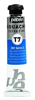 Pebeo Extra-Fine T7 Gouache 20 ml. Series 2 - Dark Cobalt Blue