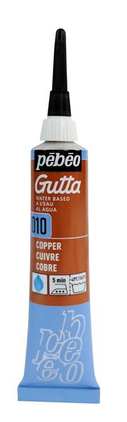 Pebeo Gutta Silk Outliner 20 ml. - 10 Pearl Copper