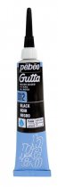 Pebeo Gutta Silk Outliner 20 ml. - 12 Black