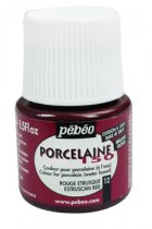 Pebeo Porcelaine 150 45 ml. - 12 Etruscan Red