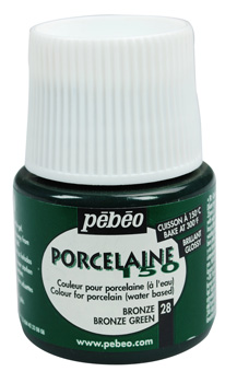 Pebeo Porcelaine 150 45 ml. - 28 Bronze Green