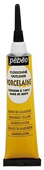 Pebeo Porcelaine 150 Outliner 20 ml. - 01 Marseilles Yellow