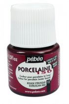Pébéo Porcelaine 150 Porzellanfarbe 45 ml. - 12 Etruskerrot