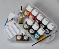 Pebeo Porcelaine 150 Studio Collection Workbox 10 x 45 ml.