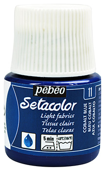 Pebeo Setacolor For Light Fabrics 45 ml. - 11 Cobalt Blue