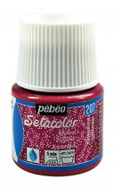 Pebeo Setacolor Light Glitter Fabric Paint 45 ml. - Tourmaline
