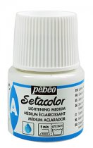 Pebeo Setacolor Lightening Medium 45 ml. Medium Rozjaśniające