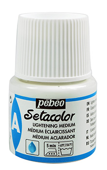 Pebeo Setacolor Lightening Medium 45 ml.