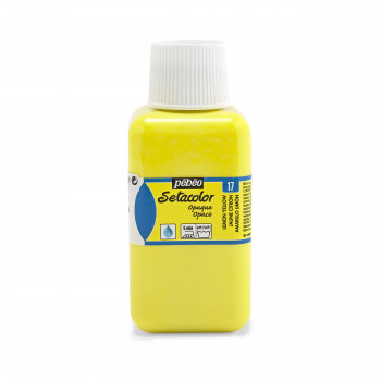 Pebeo Setacolor Opaque Textile Paint 250 ml. - 17 Lemon Yellow