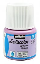 Pebeo Setacolor Opaque 45 ml. Farba do Tekstyliów Kryjąca - 85 Lilac