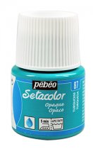 Pebeo Setacolor Opaque 45 ml. Farba do Tekstyliów Kryjąca - 87 Turquoise