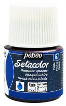 Pebeo Setacolor Opaque Shimmer Paint 45 ml. - 67 Plum