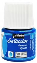 Pebeo Setacolor Opaque Textile Paint 45 ml. - 11 Cobalt Blue