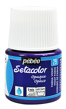 Pebeo Setacolor Opaque Textile Paint 45 ml. - 29 Parma Violet