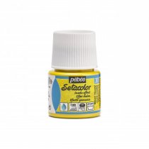 Pebeo Setacolor Opaque Textile Paint - Suede Effect - Bright Yellow