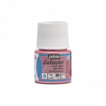 Pebeo Setacolor Opaque Textile Paint - Suede Effect -  Powder Pink