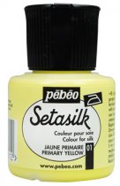 Pebeo Setasilk 45 ml. - 01 Jaune primaire