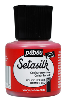 Pebeo Setasilk 45 ml. - 06 Hermes Red