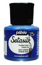 Pebeo Setasilk 45 ml. - 12 Bleu gitane