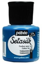 Pebeo Setasilk 45 ml. - 15 Turquoise