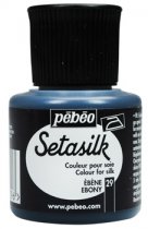 Pebeo Setasilk 45 ml. - 29 Ébène
