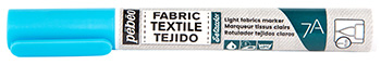 Pebeo Setaskrib Light Fabrics Marker - 17 Fluo Blue