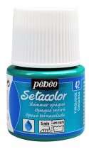 Pebeo Shimmer Opaque Farba do Tkanin 45 ml. - 42 Turquoise