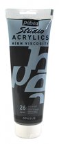 Pebeo Studio Acrylics 250 ml. - Mars Black