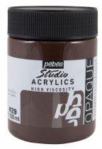 Pebeo Studio Acrylics 500 ml. - 29 Burnt Umber