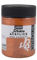 Pebeo Studio Acrylverf 500 ml. - 355 Koper