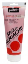 Pébéo Studio Gouachefarbe 220 ml. - Cadmiumrot Imitation