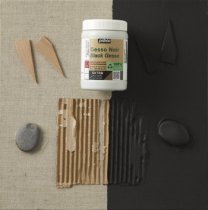 Pebeo Studio Green Black Gesso Primer 475 ml.