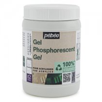 Pebeo Studio Green Phosphorescent Gel 225 ml.