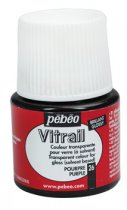 Pebeo Vitrail Transparante Glasverf 45 ml. - 26 Purper