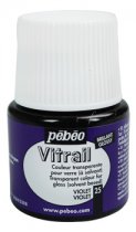 Pebeo Vitrail Transparent 45 ml. 25 Dunkelviolett
