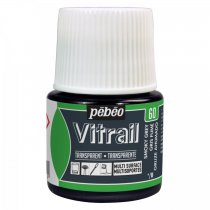 Pebeo Vitrail Transparent 45 ml. 60 Brillante Rauchgrau