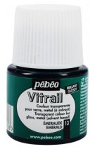 Pebeo Vitrail Transparent Glass Paint - 13 Emerald