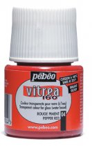 Pebeo Vitrea 160 - 04 Glossy Pepper Red