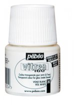 Pebeo Vitrea 160 - 20 Weißer Schleier Glänzende