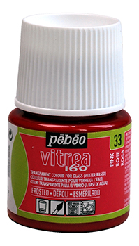 Pebeo Vitrea 160 - 33 Frosted Pink