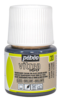 Pebeo Vitrea 160 - 33 Glossy Light Taupe