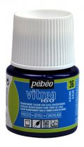 Pebeo Vitrea 160 - 36 Azuurblauw Matglas