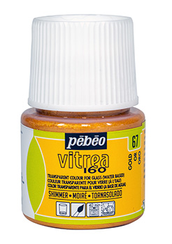 Pebeo Vitrea 160 - 67 Shimmer Gold