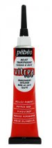 Pebeo Vitrea 160 Relief Tube à Canule 20 ml. - 62 Pepper Red