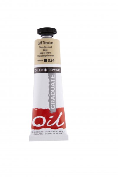 Daler-Rowney Graduate Oil Colour 38 ml. - 024 Buff Titanium