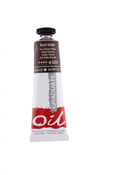 Daler-Rowney Graduate Oil Colour 38 ml. - 223 Burnt Umber