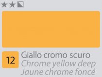 Divolo Accademia Oil Paint 20 ml. - Chrome Yellow Deep