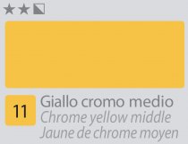 Divolo Accademia Oil Paint 20 ml. - Chrome Yellow Middle