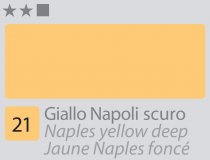 Divolo Accademia Oil Paint 20 ml. - Naples Yellow Deep